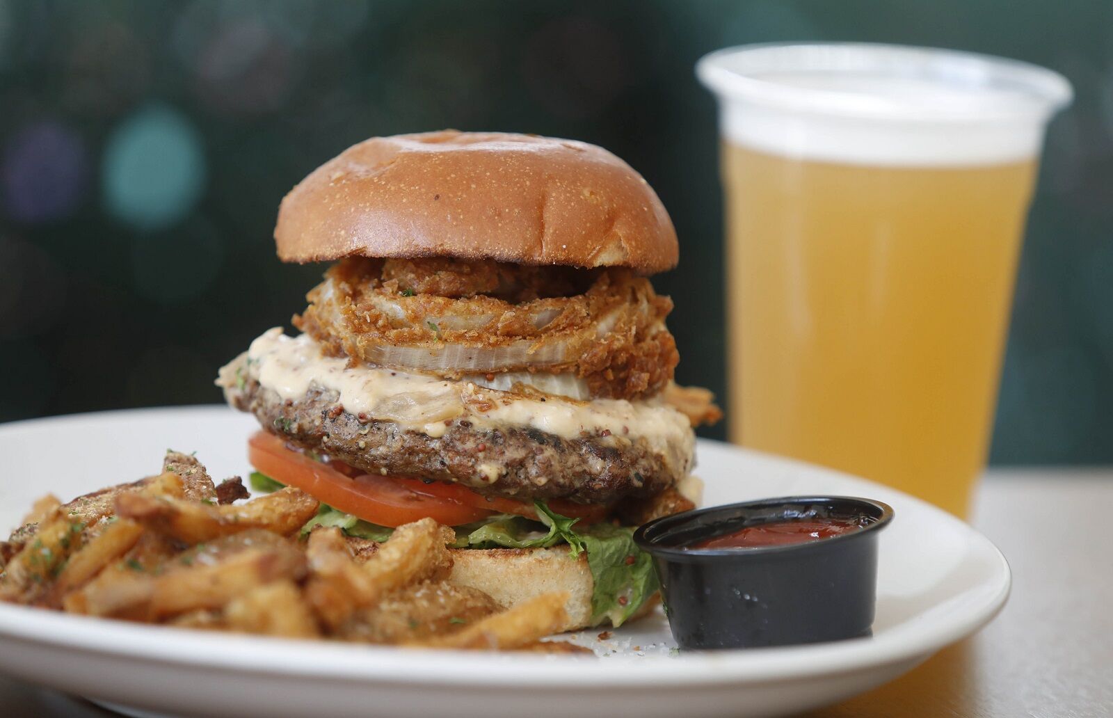 Public Espresso Bottle Rocket Burger